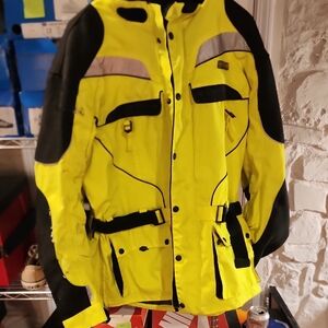 Olympia Activewear Yellow and Black Performance Jacket